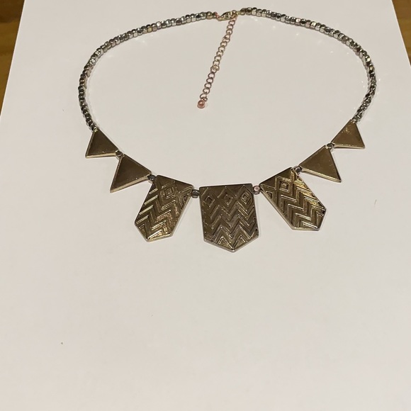 HOUSE OF HARLOW 1960. Collar Necklace Gold plated - Picture 8 of 9
